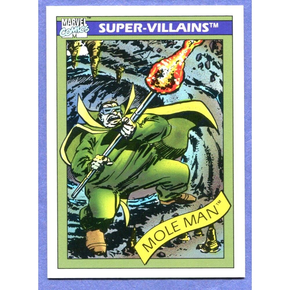 1990 Marvel Universe Card #68 Mole Man
